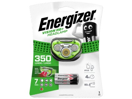 Energizer Vision HD+ Headlight 3LED 3xAAA čelovka 350lm