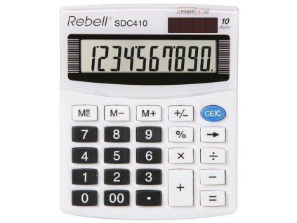 Rebell SDC410 stolní kalkulátor