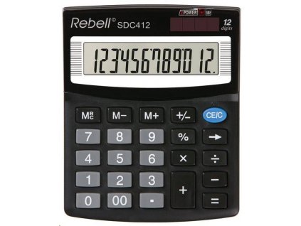 Rebell SDC412 stolní kalkulátor