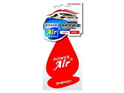 POWER Air - papírový osvěžovač vzduchu IMAGINE CLASSIC Energy