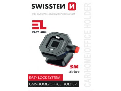 SWISSTEN EASY LOCK CAR / HOME / OFFICE držák s zamykacím systémem
