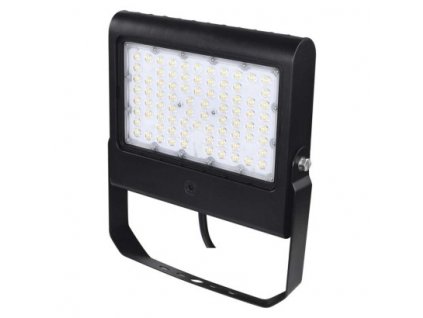 LED reflektor AGENO 100W, černý, neutrální bílá