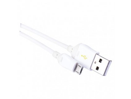 Rychlonabíjecí a datový kabel USB-A 2.0 / micro USB-B 2.0, Quick Charge, 1 m, bílý