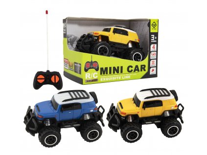 Teddies auto RC mini car SUV plast 14cm na baterie dálkové ovládání