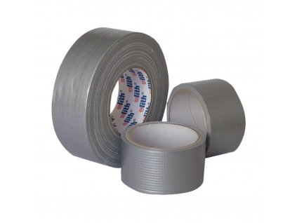 Lepící páska stříbrná Duck tape - textilní | 50 mm x 10 m