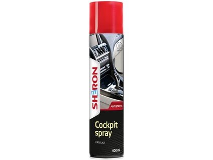 čistič COCKPIT 400ml vanilka SHERON