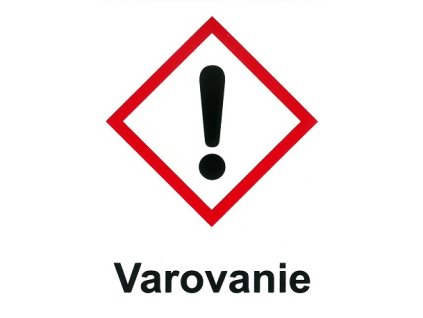 SK - Varovanie - draždivý 105x148mm - samolepka