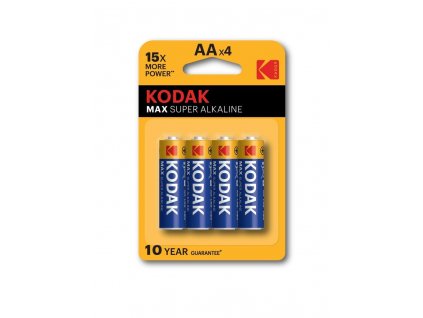 Kodak MAX KAA-4 alkaline blistr (LR6)