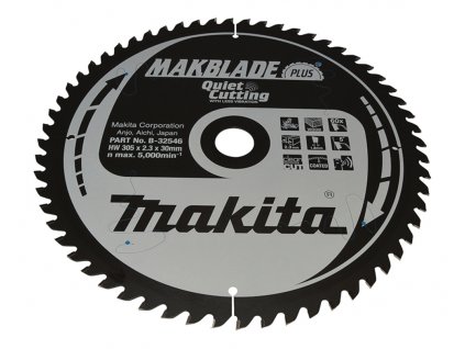 Makita B-32546 kotouč pilový dřevo MAKBLADEplus 305x2.3x30mm 60Z = oldB-08713