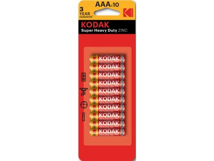 Kodak KAAA-10 zinc blistr (R03)