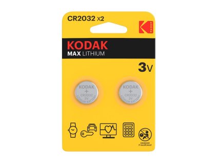 Kodak MAX CR2032 B2 lithium