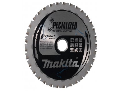 Makita B-69325 pilový kotouč Efficut kov 150x20mm 33T =old B-69288