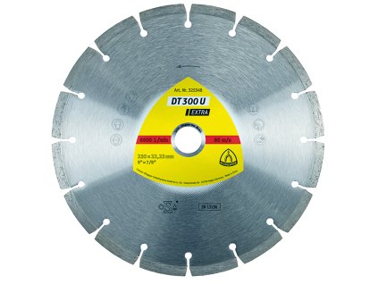 KLINGSPOR Kotouč diamantový segmentový DT300U | 115x7x1,6x22,2 mm