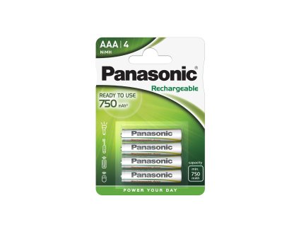 Panasonic P-03E/4BC 750mAh Ni-MH Ready to Use (HHR-4MVE/4BP)