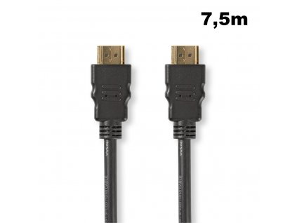 Nedis CVGT34000BK75 HDMI kabel HighSpeed 7,5m