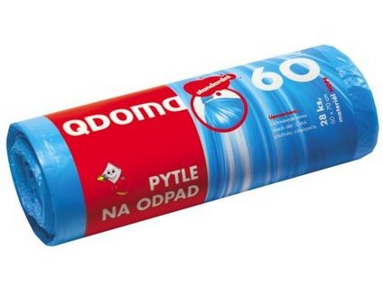 pytle na odpadky 60l (28ks) 60x70cm MO 7µ