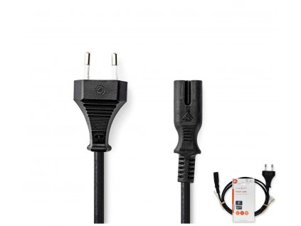 Nedis CEGL11040BK10 napájecí kabel 2PIN 1m flexo magn.