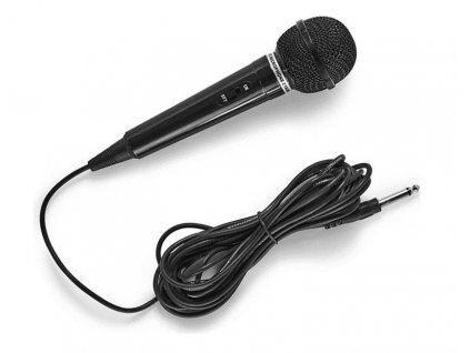 Nedis MPWD01BK dynamický karaoke mikrofon