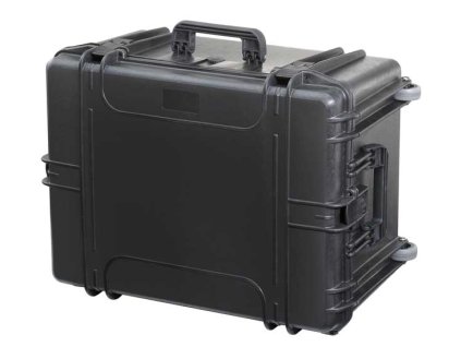 MAX Plastový kufr, 687x528xH 366mm, IP 67, barva černá