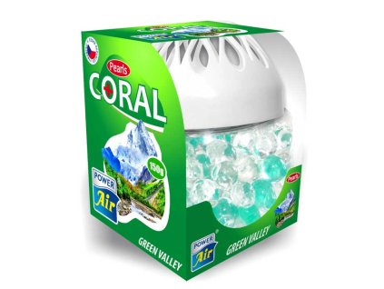 POWER Air - domácí osvěžovač CORAL PEARLS PLUS Green Valley - 150ml