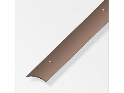 ALFER - Profil přechodový oblouk děrovaný PVC hnědý 1000x30x5mm