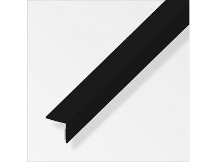 ALFER - Úhelník samolepící PVC černý 1000x20x20x1mm