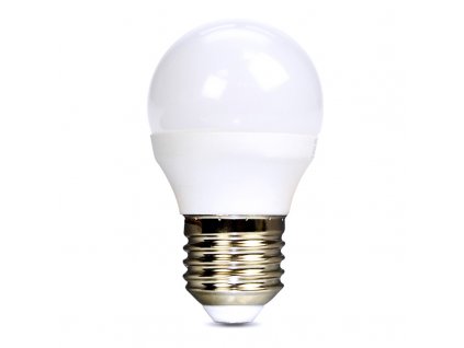 Solight LED žárovka, miniglobe, 4W, E27, 3000K, 340lm