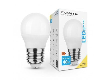 Modee E27 4,9W mini globe LED teplá 2700K