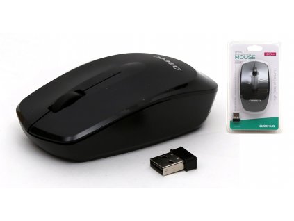 Omega mouse bezdrátová OM229B černá