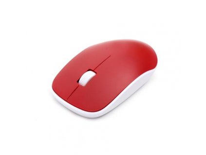 Omega mouse bezdrátová OM0420WR černo-červená