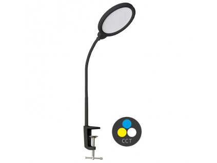 Ecolite LED stolní lampa LU13A-CR 10W 3000-6000k černá LIPA