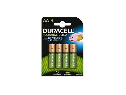 Duracell AA-4 NiMh Accu (2500mAh) STAY CHARGED