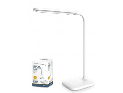 Platinet PDL6728 LED stolní lampa 5W USB nabíjecí bílá