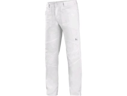 Kalhoty CXS EDWARD, pánské, bílé