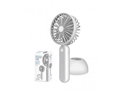 Platinet PRDF6108 přenosný ventilátor nabíjecí se stojánkem 9cm