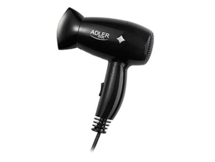 Adler vysoušeč vlasů skládací černý 1400W AD2251