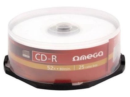 Omega CD-R 700MB 52x 25-cake