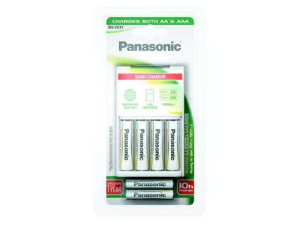 Panasonic K-KJ51MGD42E nabíječka BQ-CC51E + 4xR6 1900mAh + 2xR3 750mAh Ready to Use
