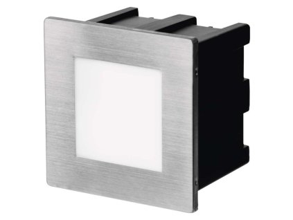 LED orientační vestavné svítidlo AMAL 80×80 2W neutr. bílá,IP65