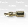 Makita B-28450 torzní bit PZ2, 25mm, 2 ks STOP=newE-03171