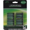 baterie EXTRA HEAVY DUTY AAA (16ks)