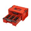 QBRICK Box s organizérem QBRICK PRO Drawer 2 Toolbox 2.0 Expert RED Ultra HD Custom | 450x310x244 mm