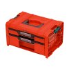 QBRICK Box s organizérem QBRICK PRO Drawer 2 Toolbox 2.0 Expert RED Ultra HD Custom | 450x310x244 mm