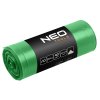 pytle na odpad 120 l, zelené s páskou, 40mic, 10ks NEO tools