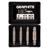 vytahováky zalomených šroubů M5-M14, 4 ks Graphite