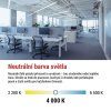 LED zářivka T8 9 W 60 cm neutrální bílá 25 ks