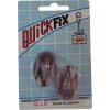 DIP - QUICKFIX háček samolepicí typ 2 - 2 ks - světle hnědý