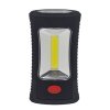 SOLIGHT - LED svítilna pracovní, 3W COB + 3 SMD LED, hák + magnet, 3 x AAA