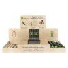 Stojan GP ReCyko Standard / 1×nabíječka GP + dock / 16×AA + 16×AAA / 1×USB-A adaptér