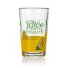sklenice 250ml s potiskem VALUE LEMON (6ks)